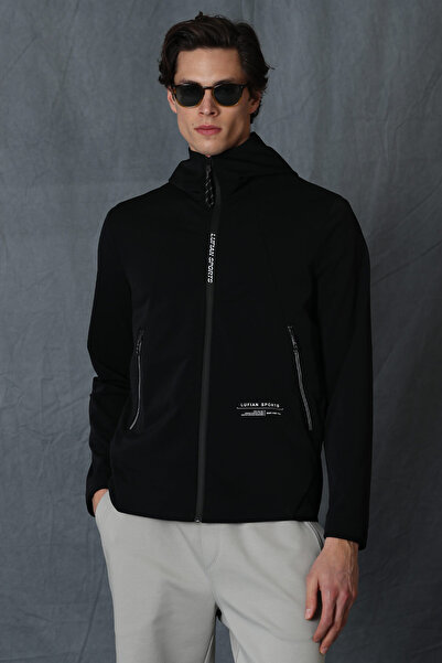 Lufian Art Tracksuit Top Black