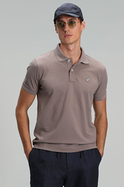 Lufian Ανδρικό T-shirt Laon Sports Polo Neck
