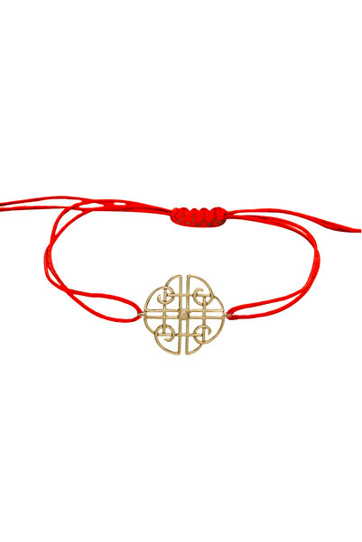Ariş Kelt Sembolleri- Nazar Kalkanı (Shield Knot) Bileklik