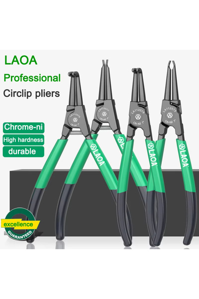 Choice LA11207-4 قطع، قطعة واحدة من كماشة LAOA الداخلية الخارجية مقاس 7 بوصات...