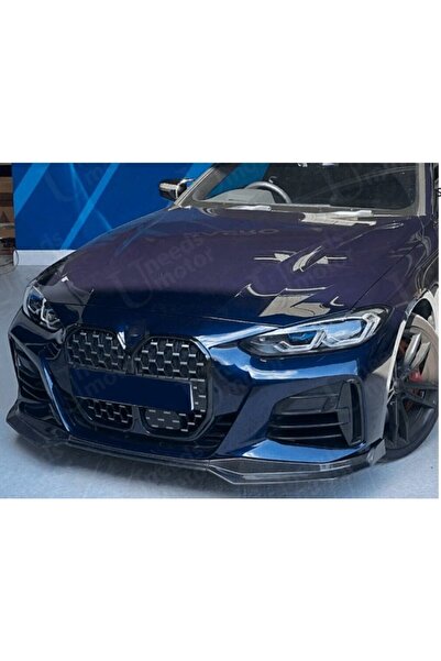 HYM TUNİNG BMW 4 SERİSİ G22 G23 ÖN LİP 2021+ PARLAK SİYAH