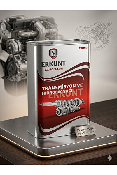 ERKUNT GLADIATOR PLUS + TRANSMİSYON VE HİDROLİK YAĞI 15 KG (17 LT)