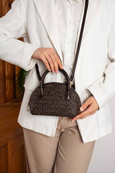 POLOGRAND London Αυθεντική γυναικεία μίνι τσάντα χειρός και ώμου με ρυθμιζόμε...