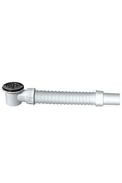Evotools Sifon flexibil cu supapă pentru lavoar și cadă Texo 40 mm 52 mm