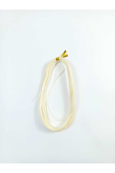 Eskişehir hobi sanat Κορδόνι 1 χιλιοστού 5 μέτρων σε χρώμα κρέμα στρειδιού, κ...