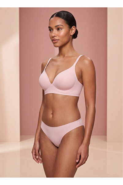 TAŞDELEN AVM Γυναικείο σουτιέν χωρίς μπανέλες με ρυθμιζόμενο λουράκι χωρίς ρα...