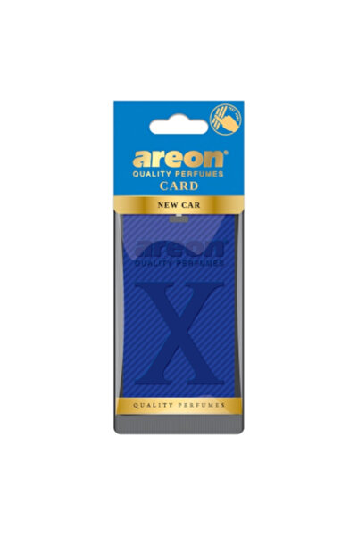 Areon Odorizant auto X Card, Mașină nouă