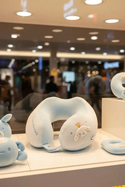 Miniso Sanrio Lisanslı Cinnamoroll Hafızalı Boyun Yastığı – Ergonomik Destekl...