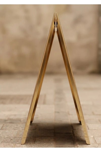 DURAK REKLAM Gold Mirror Paving Board a Board