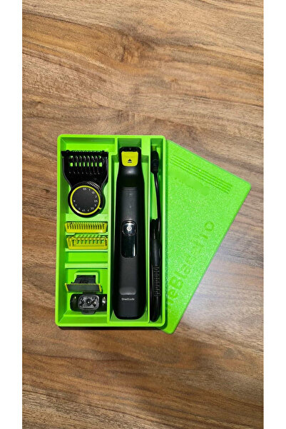 Zaru Concept Yeşil - OneBlade Pro 360 QP6542/15 Uyumlu Seyahat Çantası - Tıra...