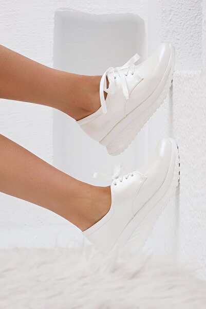 Beyond Γυναικείο Sedef Sneaker 5,5cm BYNDWD800 Origin Δερμάτινο Γάμος