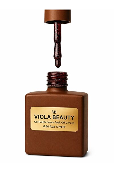VB VIOLA BEAUTY SO RED KALICI OJE SERİSİ -13ML ( Protez Tırnak Kalıcı Oje Ser...