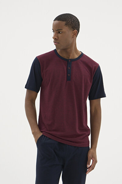 Beruflic Kocabey 2205 Men's Midi Collar Pajama Set