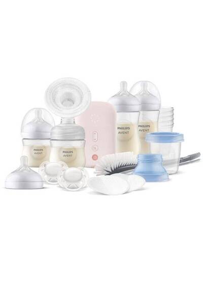 Lionelo Philips Avent Ηλεκτρική Αντλία Θηλασμού Σετ SCD340/31, Ροζ-Μπλε