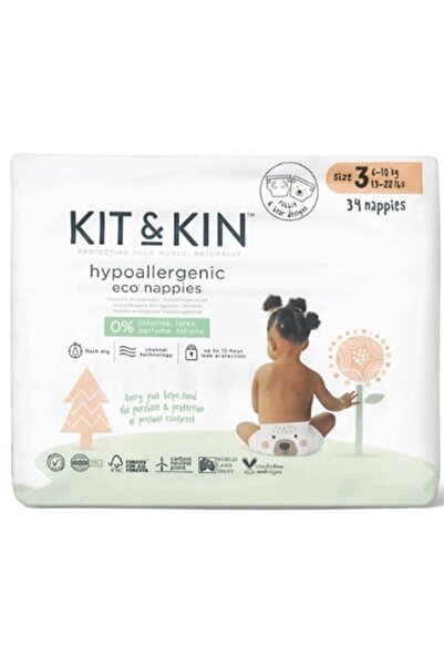 Kit&Kin Nr. 3, Unisex, 6-10 kg, 34 bucăți