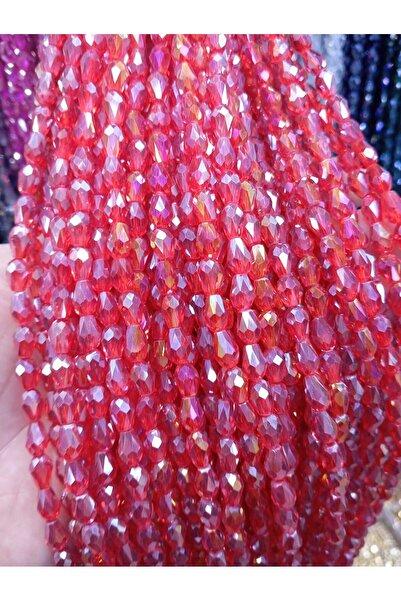 Ralp Moda Γυάλινες χάντρες 6*8 χιλιοστών κατάλληλες για κοσμήματα και τσάντες