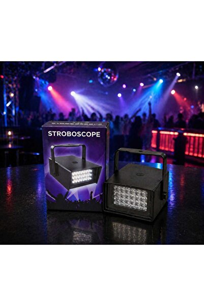 Generic Φορητό Στροβοσκοπικό LED Λευκού Φωτός, 4 Ταχυτήτων ​ ​ Λειτουργίες, Λ...