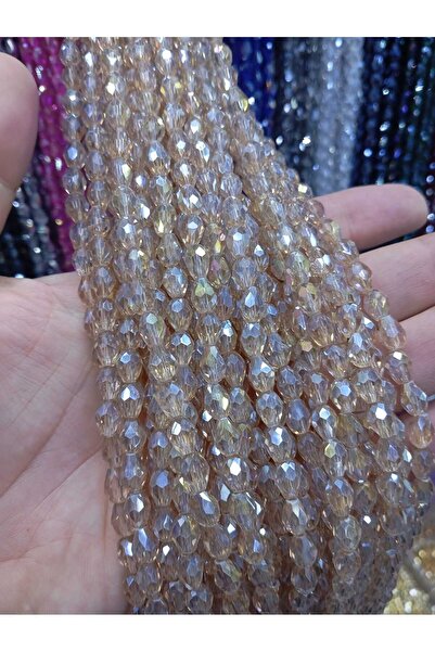 Ralp Moda Γυάλινες χάντρες 6*8 χιλιοστών κατάλληλες για κοσμήματα και τσάντες