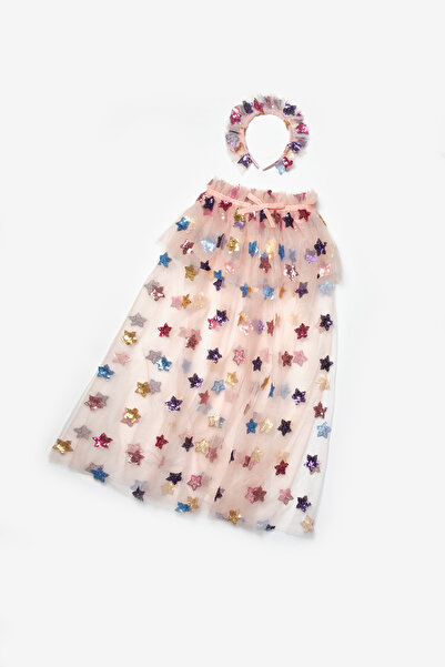 Le Mabelle Σετ κορώνας και μανδύα για πάρτι κοριτσιών με σχέδιο αστεριών από ...