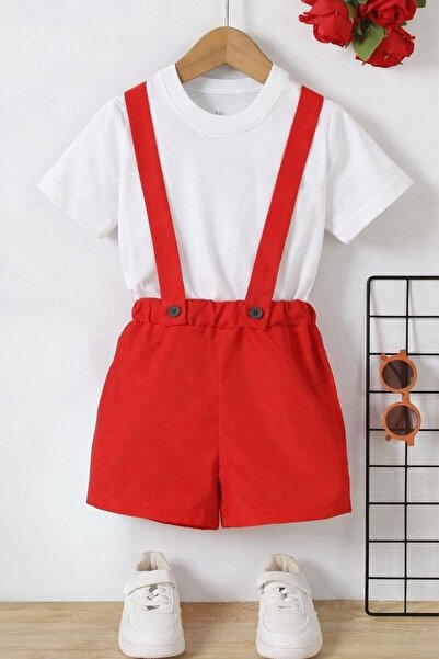shop Boy's 2-Piece Combination Woven Set Very Good Product in Summer