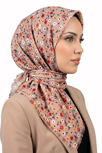 hadiora وشاح نسائي مزين بالزهور 6502