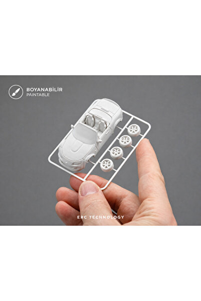 ERCTECH MX-5 Kit Car Maket Araba – Parçalı, Monte Edilebilir ve Boyanabilir E...