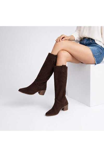 POTEEN Γυναικείες καλοκαιρινές μπότες με τακούνι Western Cowboy της Semafre, ...