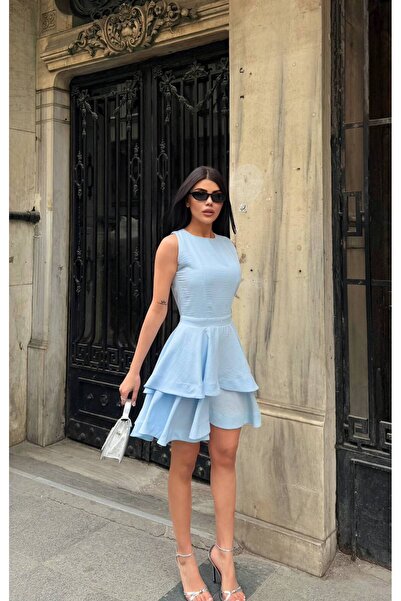 TAYT VEGAS Pera Linen Layered Summer Dress