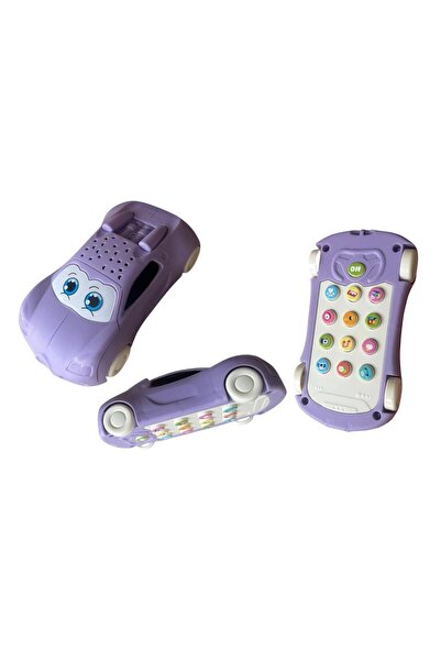 ADIRI SHOP Διαδραστικό Τηλεφωνικό Αυτοκίνητο με Προβολέα, Εκπαιδευτικούς Ήχου...