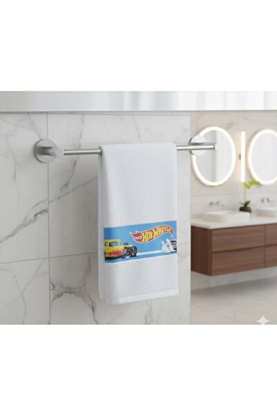 Zorluteks Taç HotWheels 100% βαμβακερή πετσέτα χεριών και προσώπου 50x70 εκ.