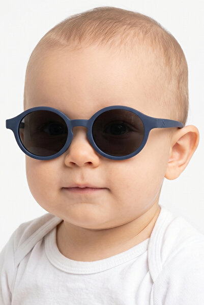 Sunstop Minic 5353m - Navy Blue Baby Sunglasses with Uv400 Protection and Pol...
