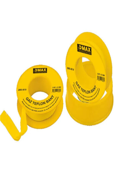 DMAX GAZ TEFLON BANT 12 MM*8 MT
