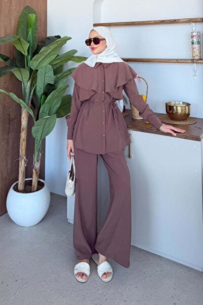 Hazamoda Πλακάκι Σετ Ορχιδέας με Βολάν από Μοντάλ