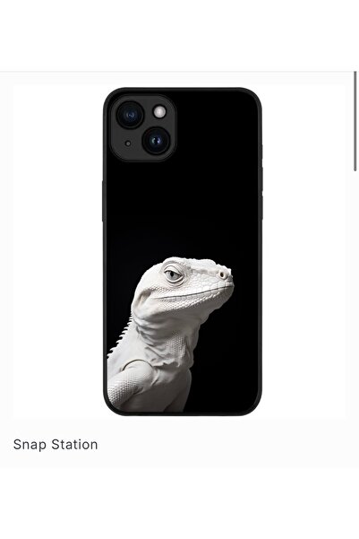 SNAPSTATIONRO Προστατευτική θήκη, MagSafe, iPhone 14 - Σχέδιο Σαύρας