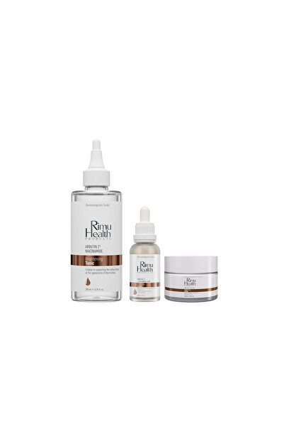 Rimu Health Products Leke Oluşumu Önleyici Arbutin Serum Tonik Krem Set 3'lü ...