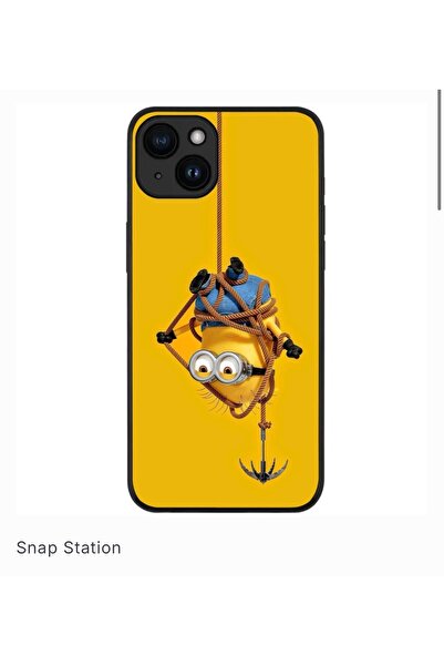 SNAPSTATIONRO Προστατευτική θήκη, MagSafe, iPhone 14 PLUS - Minion_Hanging
