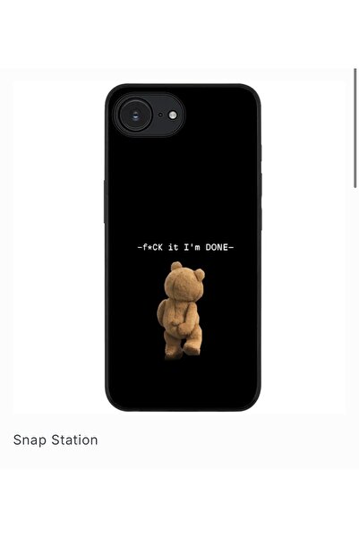 SNAPSTATIONRO Προστατευτική θήκη, MagSafe, iPhone 16E - Ted_Bear_Scratch