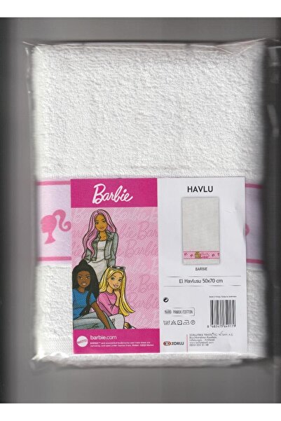 Zorluteks Taç Barbie 100% Βαμβάκι 50x70 εκ. Πετσέτα χεριών και προσώπου