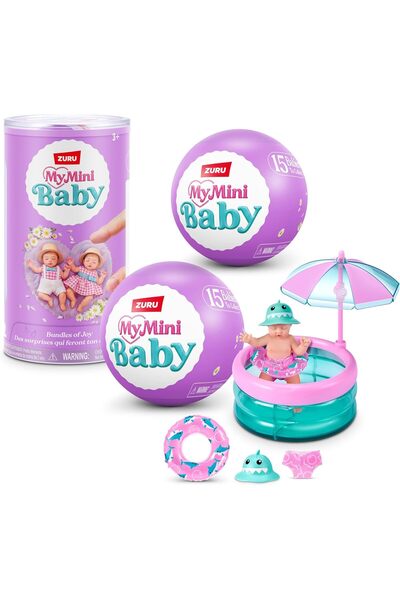 Cici Oyuncak 5 Surprise My Mini Baby Series 2 By ZURU Mini Bebek Oyun Seti Sü...