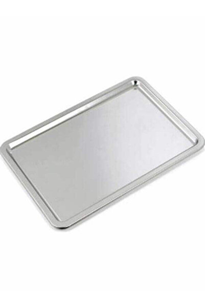 ÖZBİR Steel Butcher Presentation Tray; 30X50 Cm.