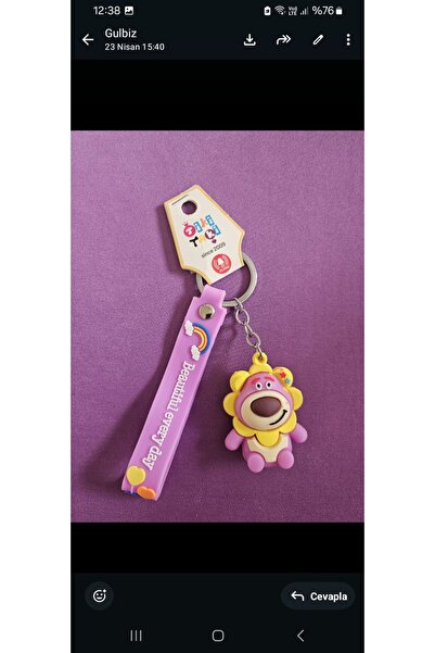 NO BRAND "Lotso" Themed Keychain and Bag Ornament