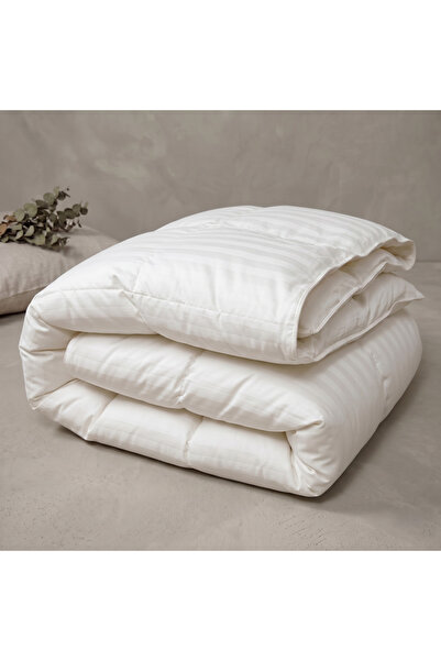 DELUXE Pucioasa Πάπλωμα διπλό 200x220 εκ., Δαμασκηνό, Πουπουλένιο με σιλικόνη...