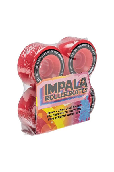 IMPALA ΑΝΤΑΛΛΑΚΤΙΚΕΣ ΡΟΔΕΣΕΙΣ 4 ΤΕΜΑΧΙΩΝ ΚΟΚΚΙΝΕΣ 58 ΧΙΛΙΟΣΤΑ