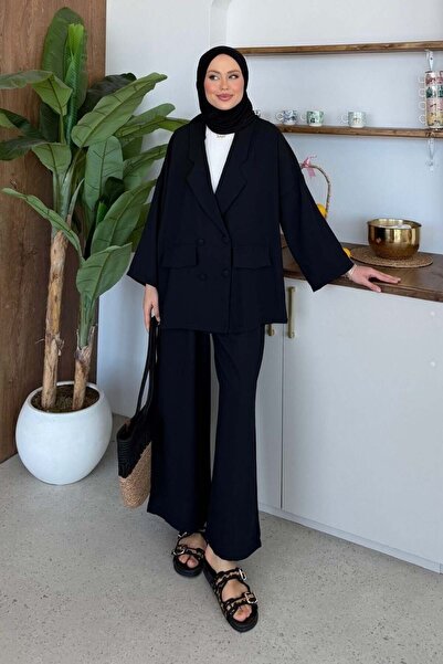 Şulemoda Giyim Σετ μπουφάν Kaos σε μαύρο χρώμα