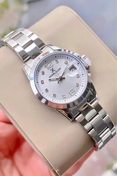 Daniel Klein Women's Watch Steel Silver Waterproof Steel 3Atm 2 Year Warranty...