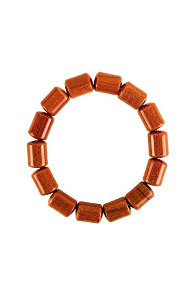 Zeynep Büyükbay Star Stone Natural Stone Bracelet (10mm Pipe Cut)
