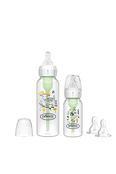 Dr.Brown's Dr.Brown’s Options PP Dar Ağız 2’Li Biberon Seti 120 & 250 ml