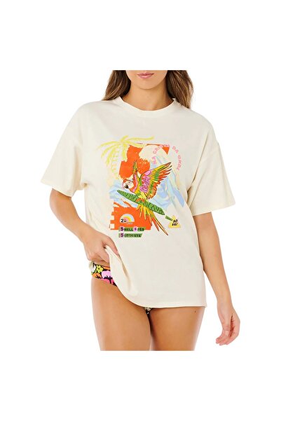 Rip Curl WAVE CREST HERITAGE W TEE ΒΑΝΙΛΙΑ