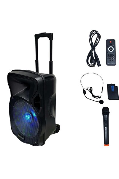 ElectroMaster ES-3030 12'' Portatif Taşınabilir Ses Sistemi 150Watt 1El Telsi...