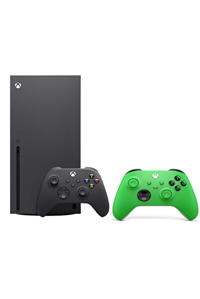 MICROSOFT Xbox Series X + 2. kol 9.Nesil Wireless controller Yeşil ( İthalatç...